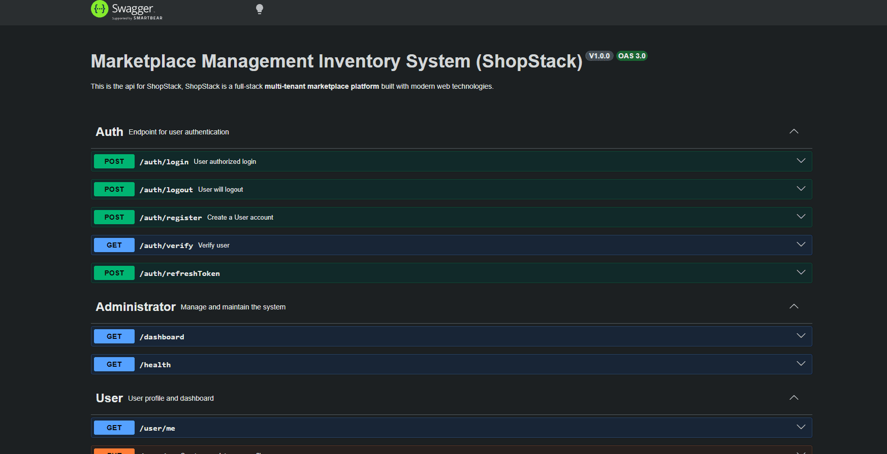 ShopStack API
